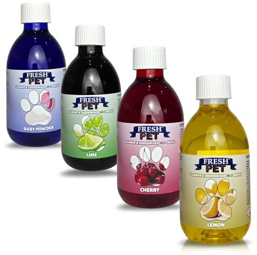 Trade Chemicals Fresh Pet Disinfectant Eco Refill 4x 250ml