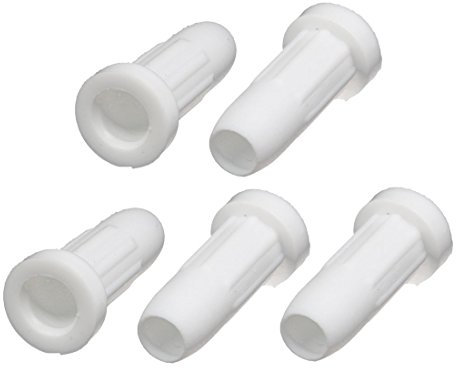 sourcing map 5Stk Lenkrolle Stammzellen Buchse Hülse fügt Kappen 33mmx16mm Weiß de