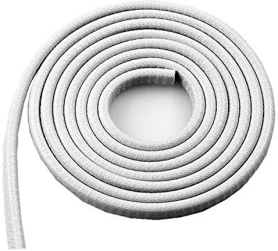 Tuokay 10M Protection Portiere Voiture, Acier à Ressort en U à L'intérieur, Pas Besoin de Coller, Protection en Caoutchouc de Port de Voiture (Gris)
