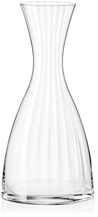 Caraffa da vino Mirage | Decanter in cristallo | Ideale anche per cocktail, pom, succo e acqua – 1200 ml