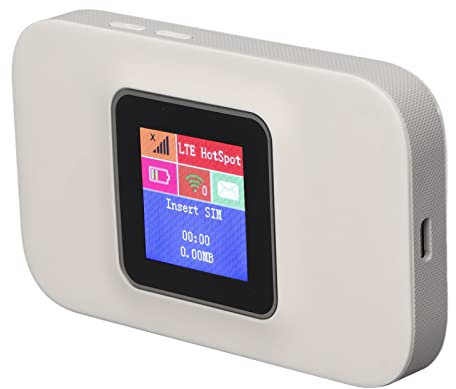 Tangxi Mobile 4G LTE Hotspot Router, Portable USB Hotspot with 300 Mbps, High Speed WiFi, SIM Card Slot, Plug and Play, for Home Business in Europe