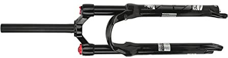 Hosi Mountainbike-Vordergabel, 26-Zoll-Fahrrad-Federgabel, Schwarzes Rohr