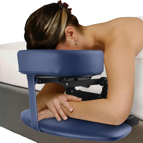 Ebanku Coussin De Table De Massage Gris, Berceau Universel Ajustable Pour Le Visage, Support De Coussin Pour Le Visage, Appui-tête Confortable Pour Le Spa, Berceau De Table Pour Le Visage.