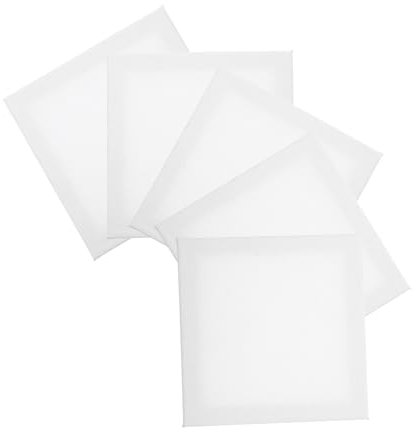 ROMISBABA 5stücke Tragbare Malboards Leinwandplatte Leere Ölmalrahmen Für Kreative -projekte Und Kunstanfänger