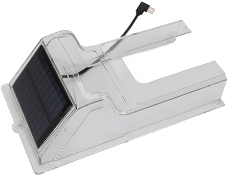 Solen med Dörrklockskydd, Dörrklockor Regnskydd med Solpanel, Vattentät Utomhusskydd för Videodörrklocka
