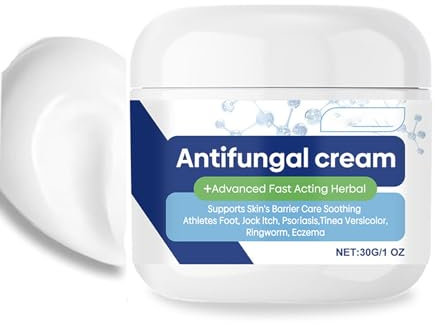 Antifungal Herbal Cream for Skin,Natural Antifungal Cream,Jock Itch Cream Antifungal,Hand & Feet,Antifungal Herbal Body Cream,Quickly Relief Skin Itch & Redness,Hydrating for Dry Skin,Gentle Formula