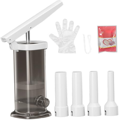 2L Máquina de relleno de salchicha vertical, con 4 tubos de relleno fabricante de carne para la cocina