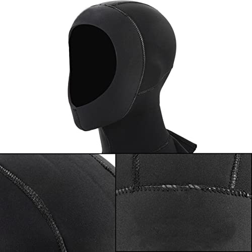 ERYUE Cuffia da Immersione Calda in Neoprene da 3 Mm, Cappuccio Impermeabile per Nuoto, Snorkeling, Sport Acquatici, Uomini e Donne (#2)