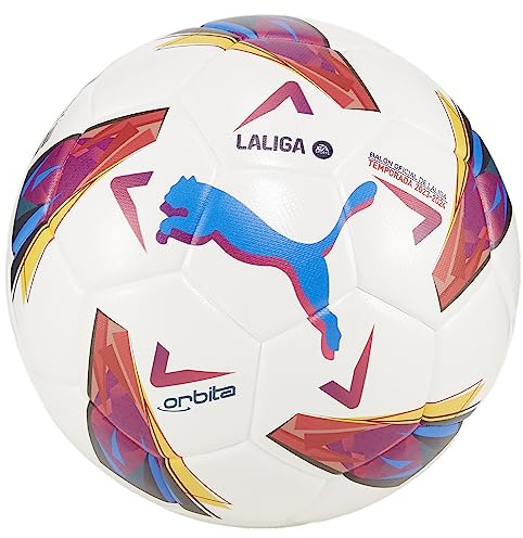 PUMA 084107-01 Orbita LaLiga 1 (FIFA Quality) Soccer Ball Unisex White Taille 5