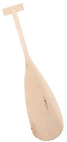 POPETPOP Pagaia in Legno Portatile per Ragazzo Ragazza e Adulti Impugnatura a T Rinforzata, Pagaia Unisex per Canoe, Gommoni e Kayak, Accessorio Versatile per Attività Acquatiche