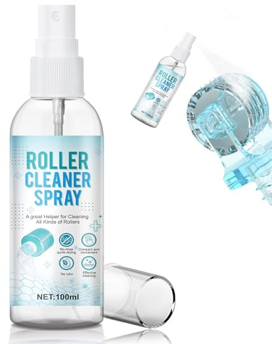 SHOPPGO Microneedling Viso Roller Cleaner, Derma Roller Cleaner, Spray Roller Cleaners, Adatto per Rulli, Microaghi, Derma Stamp, 100ml