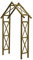 Rustic Arch - Pressure Treated  Natural Timber Finish