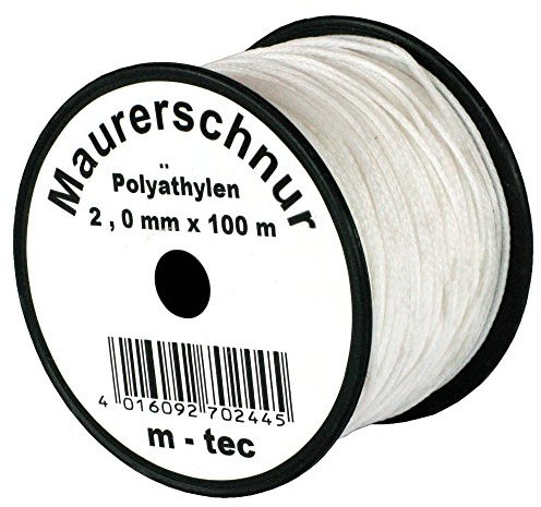 Lot-Maurerschnur 100 m x Ø 2,0 mm Weiss