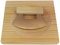 Esschert Design Kräuterschneideset aus Edelstahl, Kautschuk und Holz, 20,0 x 20,0 x 2,0 cm