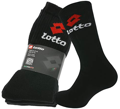Lotto Unisex Tennissocken 3 Pack 43-46