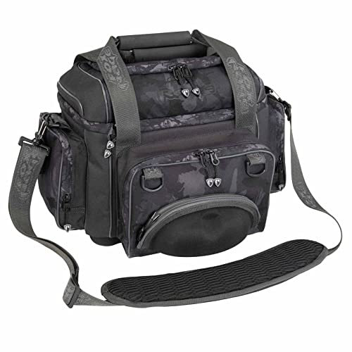 Fox Rage Voyager Camo Medium Carryall 39x29x28cm - Angeltasche, Tasche für Verschiedene Kunstköder, Kunstködertasche für Köder & Zubehör