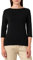 VERO MODA Panda Modal 3/4 Sleeve T-Shirt M Black