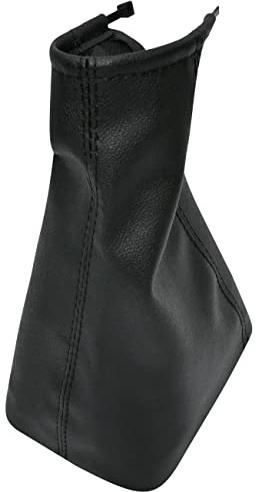 Aerzetix - Cuffia Soffietto per Leva del Cambio - Compatibile con Renault Clio 3 dal 2005 al 2012 - Colore Nero - in Pelle Sintetica