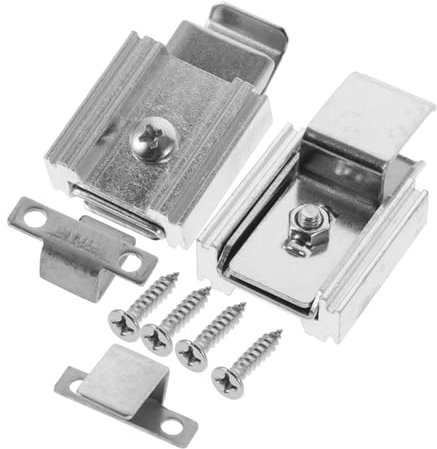 HOMSFOU 2piezas Clips De Fijación Mosquitera Hebilla Marco Mosquitera Herramienta Reparación