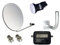 Kit Antena Parabólica GI 60 cm + LNB + Soporte + Localizador