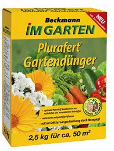 Gartendünger Universal Beckmann Plurafert 2,5 kg für ca. 50 m²