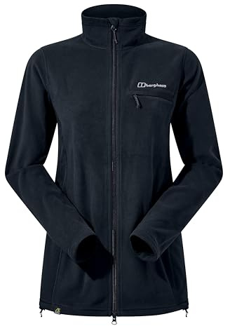 Berghaus Prism Flex Maternity Fleece Chaqueta para Mujer, Negro Azabache, 36