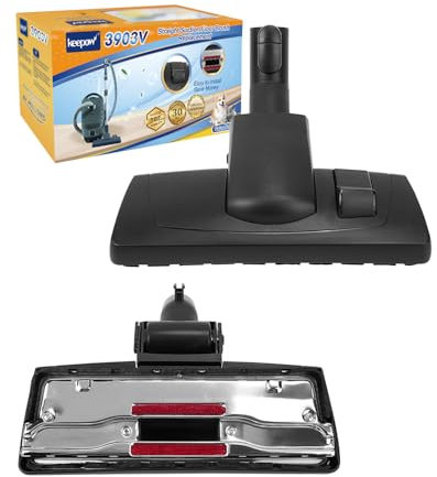 KEEPOW 35mm Universal Staubsaugerdüse Staubsauger Bodendüse für Miele S1/S2/S4/S5/S6/S8 Staubsauger, Metall Bodendüse für Miele S8340 Ersatzteile,Stärkere Absaugung für alle Bodenstaubsauger von Miele