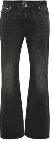 ONLY & SONS Onsgibb Bootcut WB 6466 Azg DNM, Noir délavé, 29W / 30L Hommes