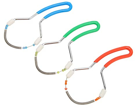 Hidyliu Epilatore per il Viso a Molla, Set 3, Epilatore Portatile per Depilazione Rapida e Semplice delle Labbra, Ideale per le Donne, Realizzato in Resistente Acciaio Inossidabile e Plastica