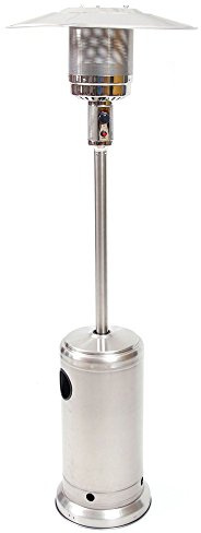 IFUORICASA S46 Stufa a Fungo GPL Acciaio Inox, Argento