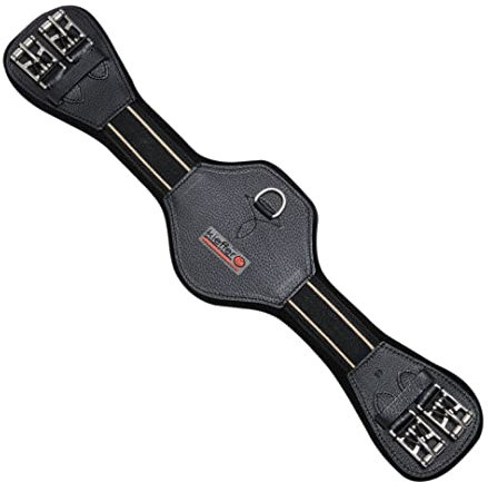 Kieffer Sattelgurt EquiConnect Verschiedene Längen mit Bauchauflage, Dressurgurt Länge:65cm