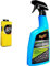 Meguiar's G190526EU Hybrid Ceramic Spray Wax 768ml Advanced SiO2 Technology - Includes Supreme Microfibre Car Cleaning Drying