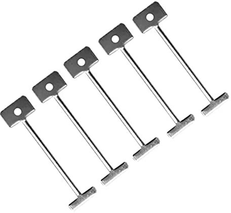 Graootoly de nivelación de azulejos para colocación de azulejos, agujas de acero reutilizables, para suelos, construcción de azulejos reemplazables