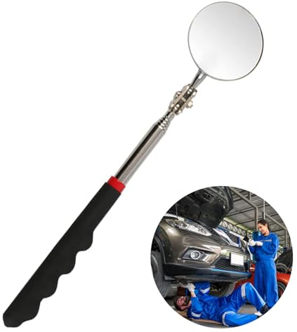 Specchi di Ispezione,Specchietto Telescopico,Specchio Telescopico,Specchio Ispezione Telescopico,Specchio Di Ispezione Rotante,Specchio Ispezione Rotondo Telescopico,Specchio d'ispezione Telescopico