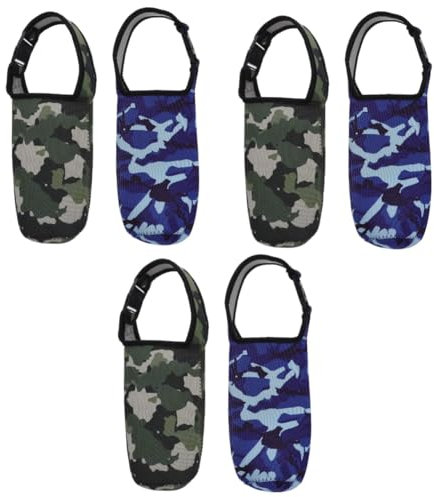 GLEAVI 6 Piezas Juegos De Tazas Enfriador De Botella De Agua Aislado Cubierta De Botella Aislada Portavasos Garrafas Cubiertas De Tazas Para Bebidas Protector De Taza De Aislamiento Paño