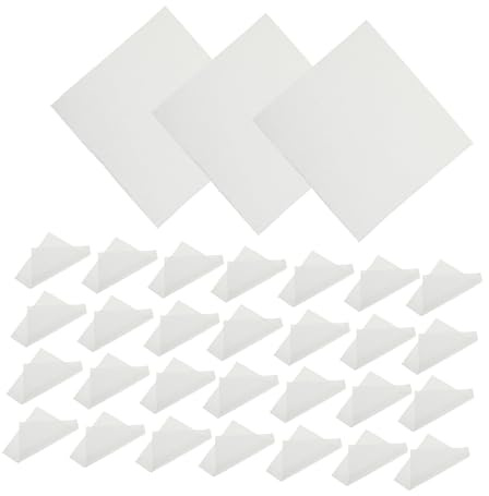 SHINEOFI 100pièces Chiffon de Nettoyage Chiffon Essuyage Antistatique Lingettes pour Salles Blanches Dépoussiérants Absorbants