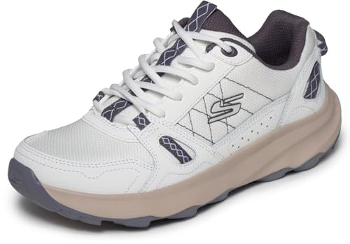 Skechers Ridge Oak Gateway Trail - Tenis para Mujer, Color Blanco, Talla 6
