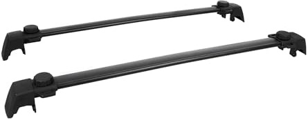 Barres Toit Voiture pour Jeep pour Compass 2011-2022 Porte-Bagages en Alliage D'aluminium Kayak Vélo Canoës Toit Support Barres Transversales Toit Porte-Bagages sur Le Toit