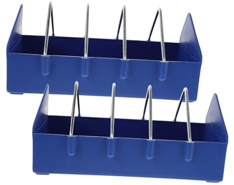 ifundom Lot Mangeoire à Pigeons Distributeur de Nourriture Plastique Renforcé 20 Cm Grosse Capacité pour Pigeons Voyageurs Élevage en Volière