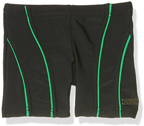 Haute pression B19 Short de Bain, Noir (Noir/Vert), 8 Ans (Taille Fabricant: 8ANS) Garçon