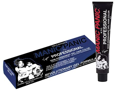 MANIC PANIC Veganes semi-permanentes Celestine Blue - Professionelle Haarfärbemittel