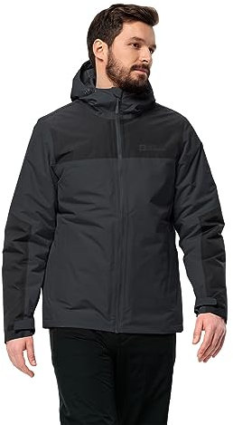 Jack Wolfskin Herren Jasper INS JKT M Jacket, Phantom, XL