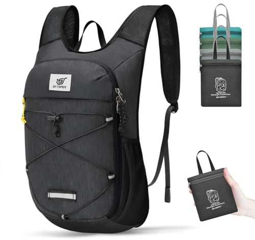 SKYSPER Rucksack Damen 10L Tagesrucksack Ultraleicht Daypack Wanderrucksack für Wandern Reisen Städtetrips