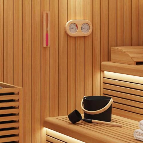 Generico Set di Accessori per Sauna 4 PCS Nero,Accessori Sauna,42023427