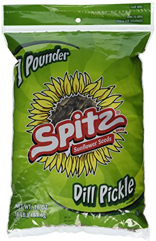 Spitz Sunflower Seeds Dill Pickle, 1 Pound Bag (Single)