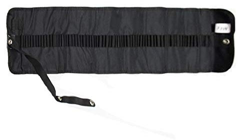 Koh-I-Noor 3720 - Stifterolle/Stiftetasche leer 72 + 2 Einstecklaschen für Spitzer/Radierer, schwarz