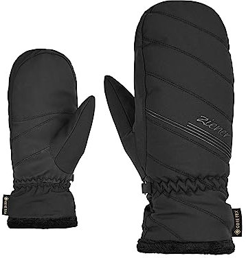 Ziener Damen KASIANA Ski-Fäustling/Wintersport | Gore-Tex, Black, 8