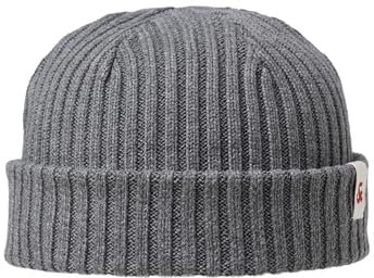 JACK & JONES Herren Jacand Knit Short Beanie Noos Beanie-Mütze, Grau, Einheitsgröße