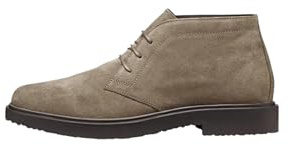 Geox Stivali da uomo U MASSIMIANO alla caviglia, tortora, 46 EU, talpa, 46 EU