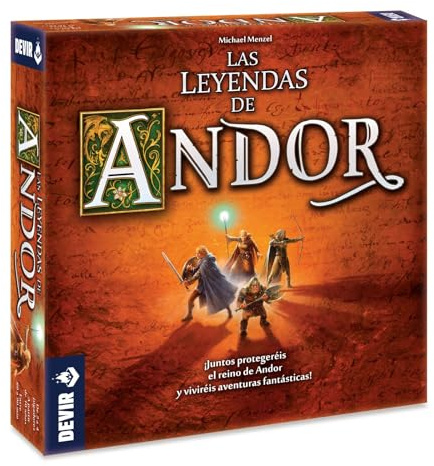 Devir - Las Leyendas de Andor, Juego de Mesa, Cooperativo con Amigos, 10 años (BGANDOR)